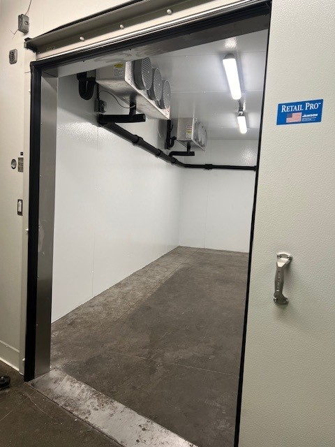 Walk-in cooler installation by BrentCo Mechanical