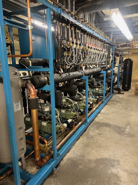 Refrigeration rack system by BrentCo Mechanical